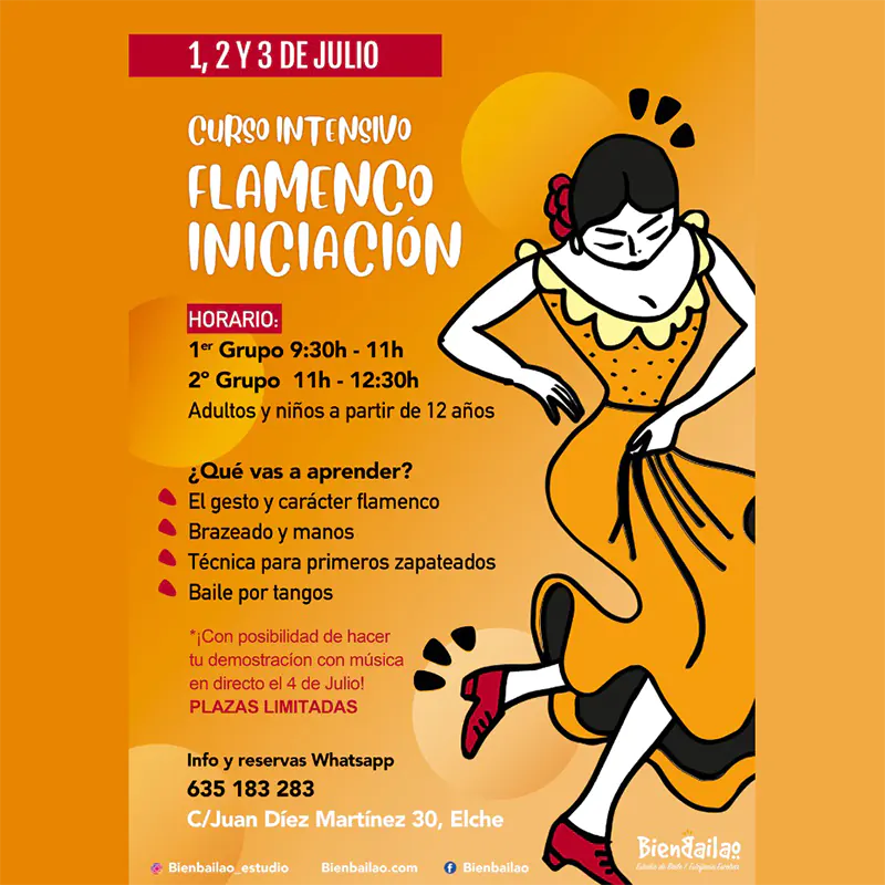 Curso Intensivo de Iniciación al Flamenco